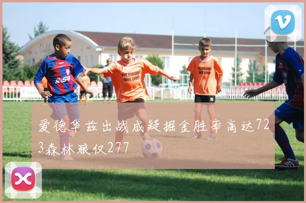 爱德华兹出战成疑掘金胜率高达723森林狼仅277
